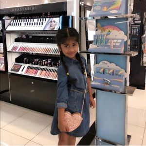 Carters faded denim dress